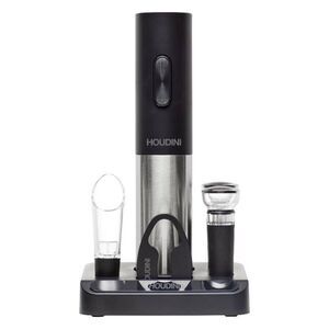 Houdini -  Stainless Steel Electric Auto Wine Corkscr Black